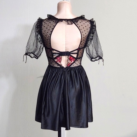 For Love and Lemons Juliet Puff Sleeve Dress - Picture 11 of 16